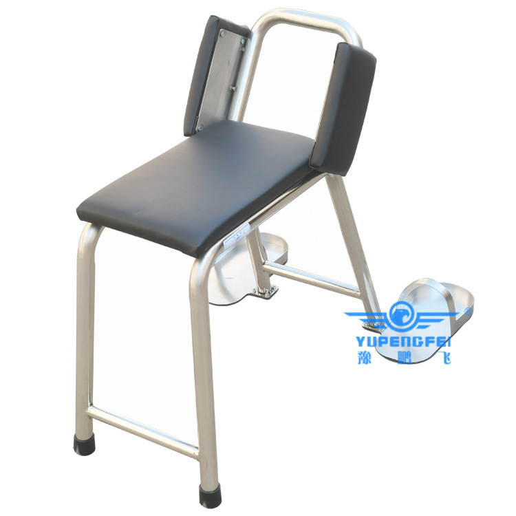 Silla de acero inoxidable para colocación de huesos