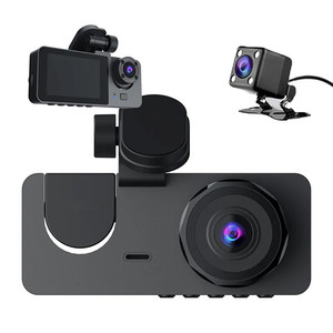 2024 Fufan g-sensör çizgi kam ön ve arka Full HD çizgi kam HD 1080 P 1920*1080 kamera araba ön kayıt için - Product Image 4