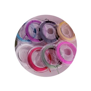 Cuerda elástica multicolor de 8 carretes para hacer joyas, abalorios, pulsera, collar, cadena - Product Image 4