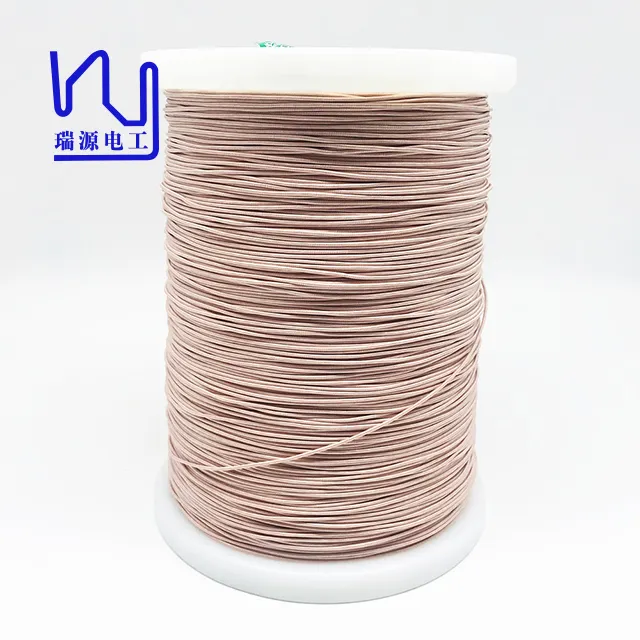 Cuct 155, 0,10mm * 1500 cubierto de Nylon alambre Litz alambre trenzado de cobre Litz