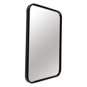 Espejo de pared Rectangular moderno con marco de Metal para baño, tocador biselado, decoración colgante para Interior del hogar - Product Image 3