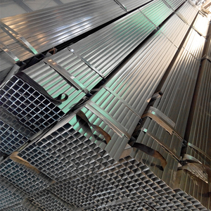 Chất Lượng Tốt Nhất Threadless Khớp Nối Pre Mạ Kẽm Hollow Phần Ống Gi Ống Thép Cho Kết Cấu Xây Dựng - Product Image 4