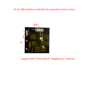 PCAPタッチスクリーン用IICI2C-USBインターフェイスコントローラーボード - Product Image 3