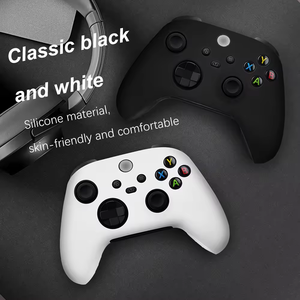 ฝาครอบมือจับซิลิโคนสไตล์เรียบง่ายสำหรับอุปกรณ์ควบคุม Xbox Series XS เคสที่กำหนดเองอุปกรณ์เสริมสำหรับเกมจอยสติ๊ก - Product Image 3