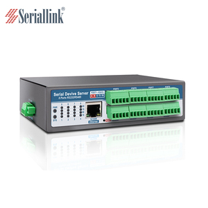 串行链接8端口RS232/485到以太网转换器串行设备服务器Modbus RTU到Modbus TCP服务器DIN35MM已安装 - Product Image 2