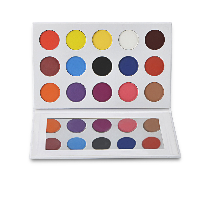 Scatola vuota bianca di 15 colori