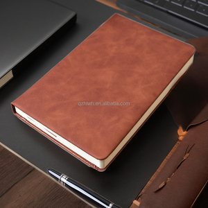 Cuaderno A5 grueso con logotipo personalizado, papel Daolin de 80g, lote pequeño, diario sencillo, planificador impreso de cuero, oficina de negocios, lote pequeño - Product Image 6