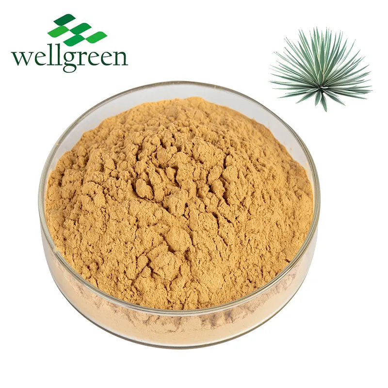 Aditivo para piensos Wellgreen Extracto de yuca Schidigera Natural 30% Saponinas de yuca 60% Polvo de saponinas de yuca
