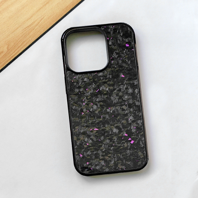 Purple forged carbon fiber