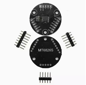Módulo sensor de medición de ángulo de inducción magnética codificador magnético de alta velocidad de alta precisión MT6826S