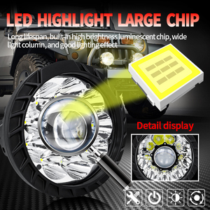 ไฟสปอตไลท์ LED สำหรับขับรถไฟสปอตไลท์7นิ้ว4x4 - Product Image 5