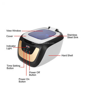750ml ev kullanımı toptan OEM hizmeti dijital takı ultrasonik temizleyici CE-5700A - Product Image 5