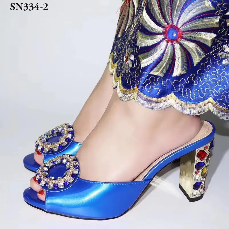 New fashion Royal Flat Shoes with crystal 2019 Shoes matching Dress Lace for sales