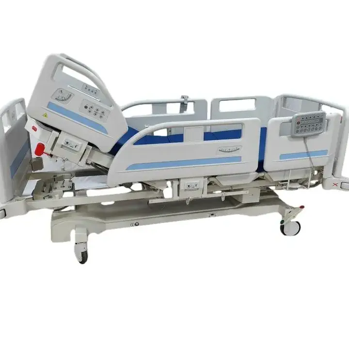 Deluxe ICU Bed Adjustable Hospital Beds Medical ICU Electrical Hospital Bed with CPR Function