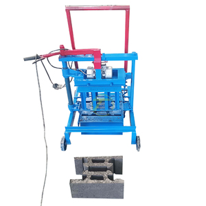 Máquina de fabricación de bloques de enclavamiento automático de alta calidad, fabricante de ladrillos de construcción de hormigón a la venta en EE. UU., Maquinaria de ladrillo de enclavamiento - Product Image 2