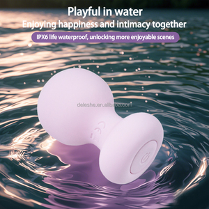 DELITE <strong>VIBES</strong> One Time Use Battery Vibrator 1 Mode Strong Vibration Sex Toy Adult Soft Liquid Platinum Silicone Clitoral Orgasm - Product Image 4