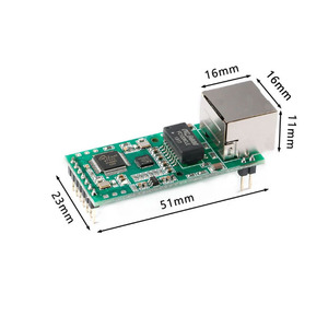 FS100P USR-TCP232-T2微型串行以太网转换器模块串行UART TTL到以太网TCPIP模块支持DHCP和DNS - Product Image 4
