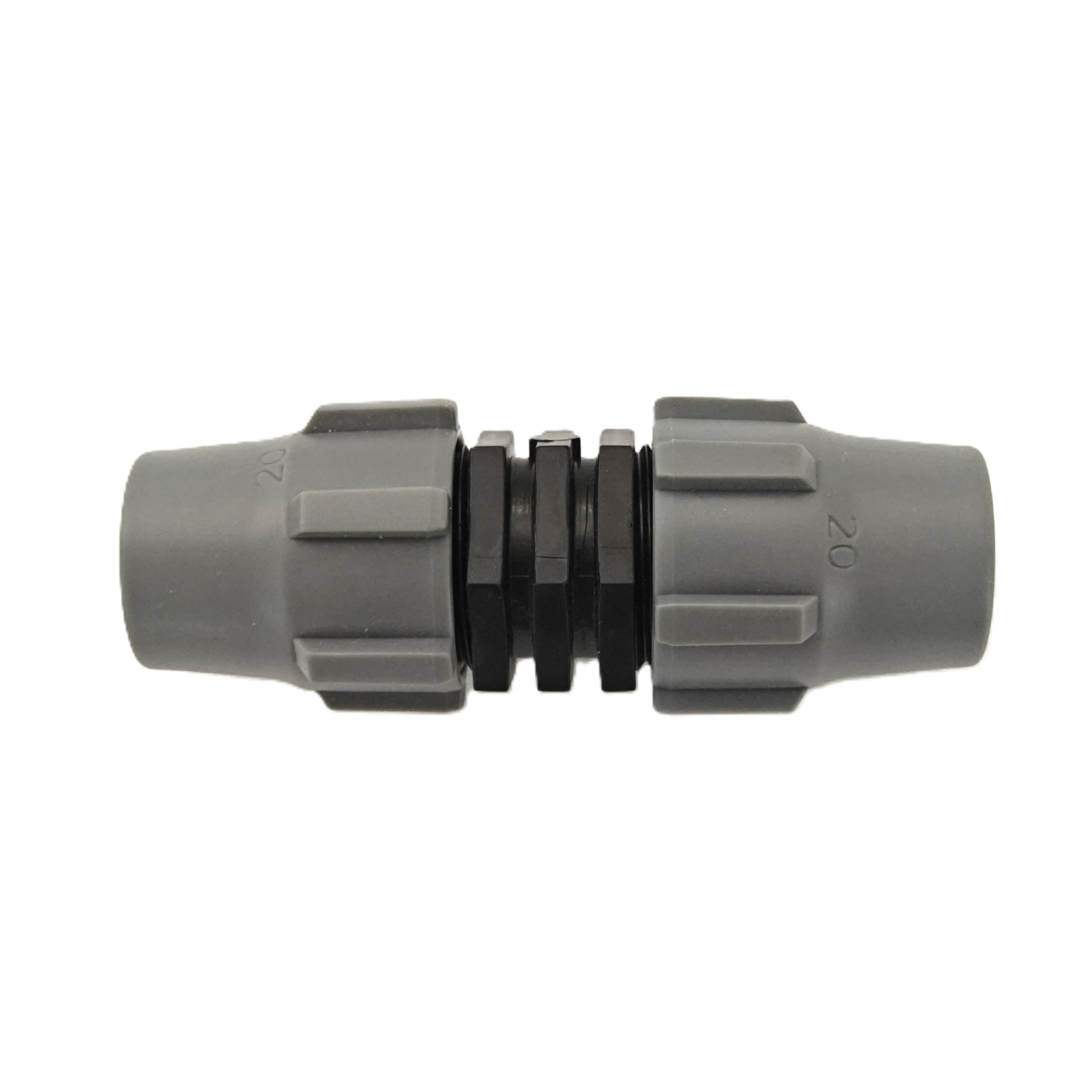 Raccord de verrouillage gris 20 mm pour tuyau