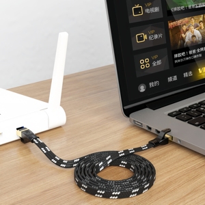 CAT7 Modem yönlendirici kaplama korumalı RJ45 konnektörler altın Ethernet kablosu 3m RJ45 Ethernet kablosu 1M kedi 7 Gigabit ağ kabin - Product Image 5