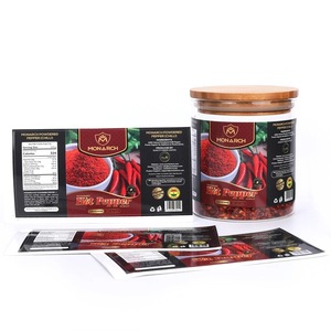 Baskılı parlak mat su geçirmez vinil şişe kavanoz güvenlik etiketi rulo özel kendinden yapışkanlı gıda paketi logo etiketi çıkartmalar - Product Image 6