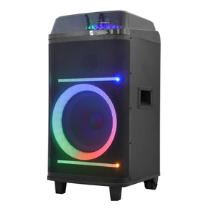 Powerful Voice <strong>Amplifier</strong> with 2 Wireless Microphones, Big Pro Sound <strong>Portable</strong> Speaker with Microphone PA System Karaoke Machine - Product Image 3