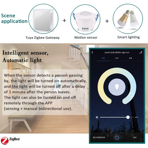 Smart Life Tuya PIR <strong>ZigBee</strong> Motion <strong>Sensor</strong> Compatible Smart Wi-Fi PIR Motion <strong>Sensor</strong> Human Detector Smart Life Tuya App <strong>Control</strong> - Product Image 4
