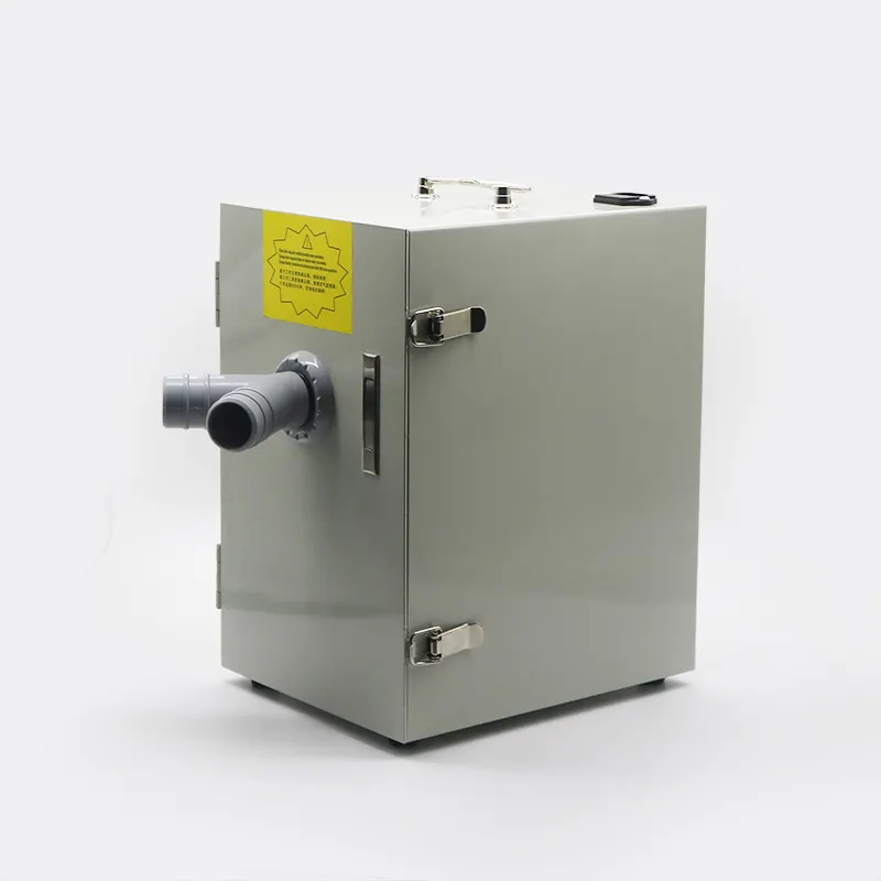 Motor de doble rueda de laboratorio dental Extractor de polvo al vacío de gran potencia Colectores de bajo ruido
