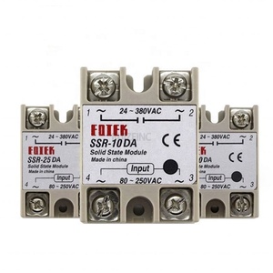 SSR-40 10 20 30 DAソリッドステートリレー入力DC3-32V出力AC24V-380V SSR-40DA - Product Image 3