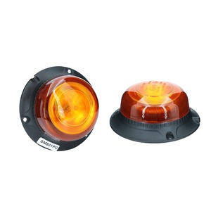 Amber Led yanıp sönen ışık 10v - 110v forklift  iş makinesi araba dönen Led flaşlı uyarı lambası - Product Image 3