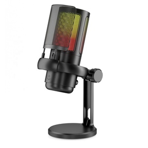 Headphone <strong>Output</strong> Volume Control USB Type C Plug and Play LED Mute Button Streaming Studio Recording <strong>Microphone</strong>