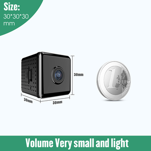 最小迷你无线摄像头Wifi 1080P电池供电微型摄像头夜视迷你Camara - Product Image 5