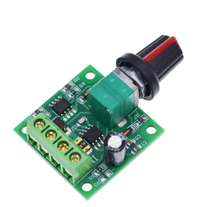 Nuovo DC 1.8V 3V 5V 6V 12V 2A PWM regolatore di velocità del motore a bassa tensione regolatore di velocità del motore PWM 0 ~ 100% modulo di azionamento regolabile - Product Image 3