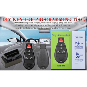 Herramienta de programador OBD Key Fob con botón de maletero 3 + 1, Chip electrónico de frecuencia 433, equipo de reparación de cuerpo J, modelo (J27 +)
