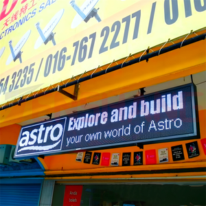 Messaggio in movimento di alta qualità modulo Rgb Led Banner tabellone per le affissioni programmabile P4 P5 P8 Led Sign Board schermo di visualizzazione a matrice per esterni - Product Image 2