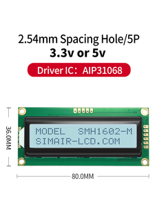 <strong>LCD1602</strong> <strong>LCD</strong> <strong>display</strong> <strong>module</strong> industrial high-definition character dot matrix SPI/IC serial port screen - Product Image 3