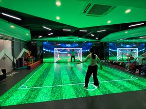 Simulateur de football interactif de projection AR pour entraînement sportif en salle, jeu interactif mural, simulation de football AR - Product Image 3