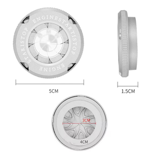 Logo personalizzato in lega auto marca interruttore di accensione tappi di protezione del motore Start Stop coperchio del pulsante per accessori di decorazione d'interni - Product Image 3