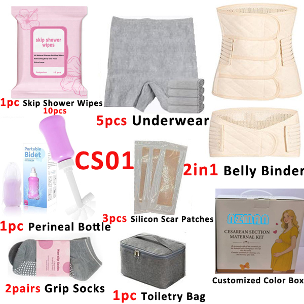 Kit de cesárea CS01 de 12 piezas