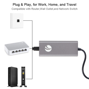 Stokta USB tip C Gigabit Ethernet adaptörü RLT çip Windows için 1000Mbps RJ45 USB3.1 ağ kartı - Product Image 5
