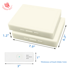 Kit de preparación de portaobjetos 100 tipos/juego de imágenes claras portaobjetos de microscopio de celda típica 7101 - Product Image 4