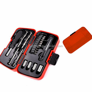 19 parça hediye promosyon durumda kutusu hassas tornavida Bit kompakt araç seti karışık Handy hediye genel temel tamir aracı kiti - Product Image 4