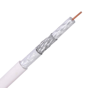 İletişim ve ısıtma uygulamaları için CCS/bakır telli iletken PE izolasyonlu koaksiyel CCTV kablo RG6/RG59 - Product Image 5
