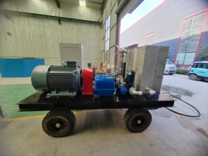 Máy làm sạch nước áp lực cao Thiết bị điều kiện mới để loại bỏ rỉ sét sơn và làm sạch nước lạnh - Product Image 3