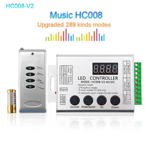 Dc5-24V Rf 4 клавиши дистанционного управления несколько синхронное управление светодиодный пиксель Spi контроллер - Product Image 4