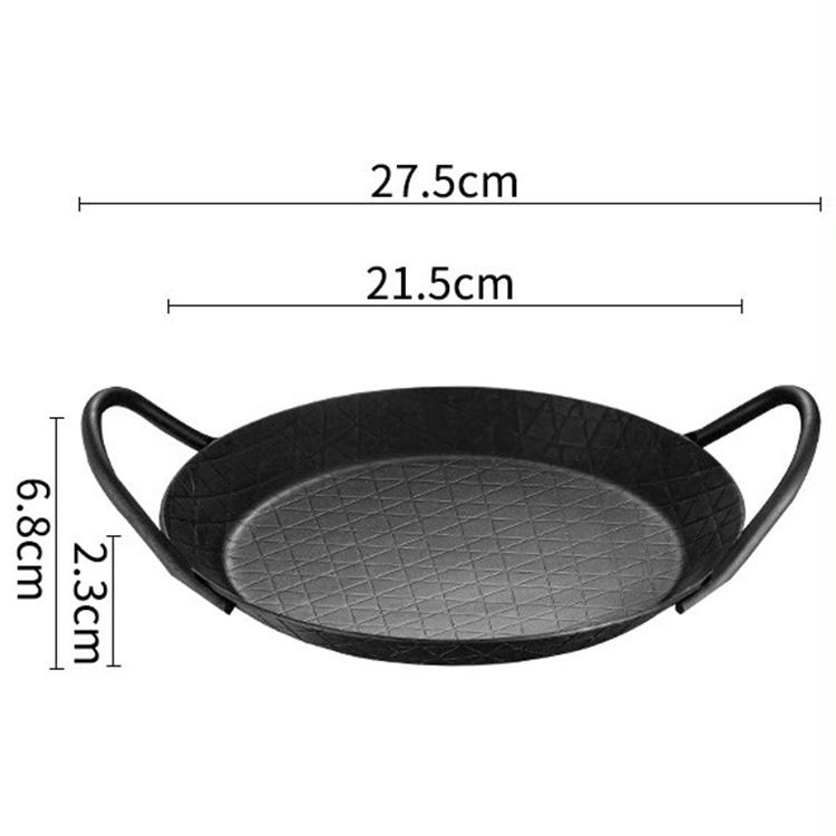 Poêle peu profonde-22 cm