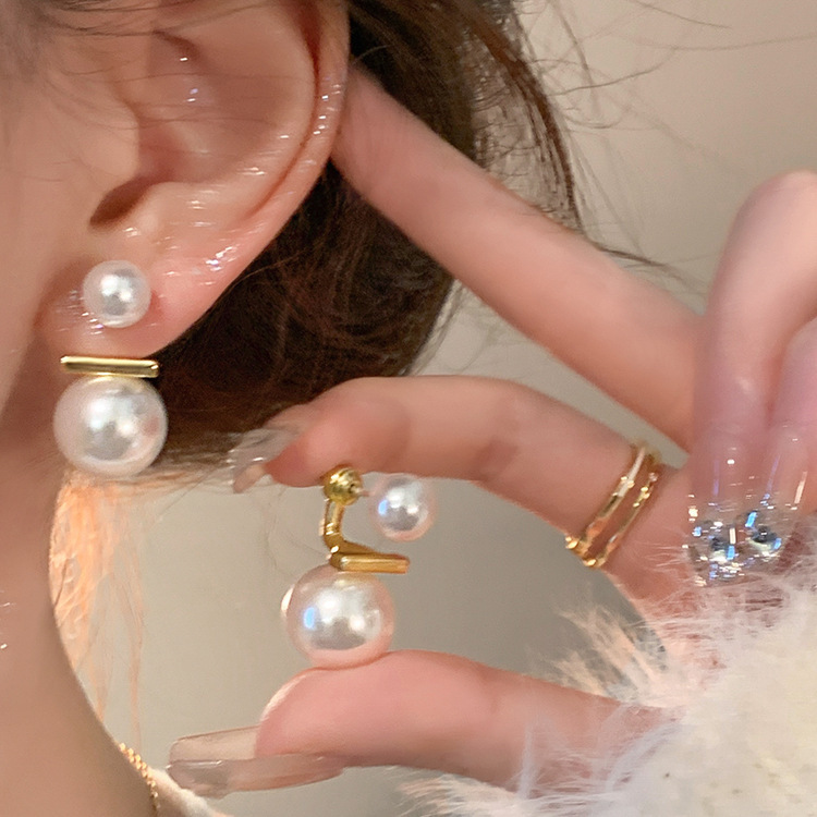1 boucles d'oreilles en perles