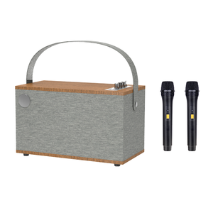 Wooden <strong>Bluetooth</strong> <strong>Speaker</strong>, Vintage Style, for Household <strong>Use</strong> in the Living Room. It Is a High-Power Subwoofer Audio Device. - Product Image 1