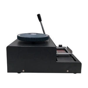 Produttore Desktop manuale PVC ID Card goffratrice personalizzata Reward Card Club Card Letterpress Coding Machine
