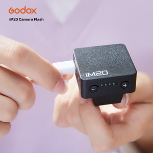 Godox IM20闪光灯迷你手动相机闪光灯适用于各种相机型号5输出级功率通用热靴支架 - Product Image 5