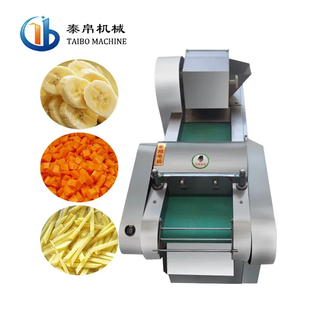 Machine de découpe de légumes de l'industrie Machine de découpe de chips de pomme de terre banane carotte